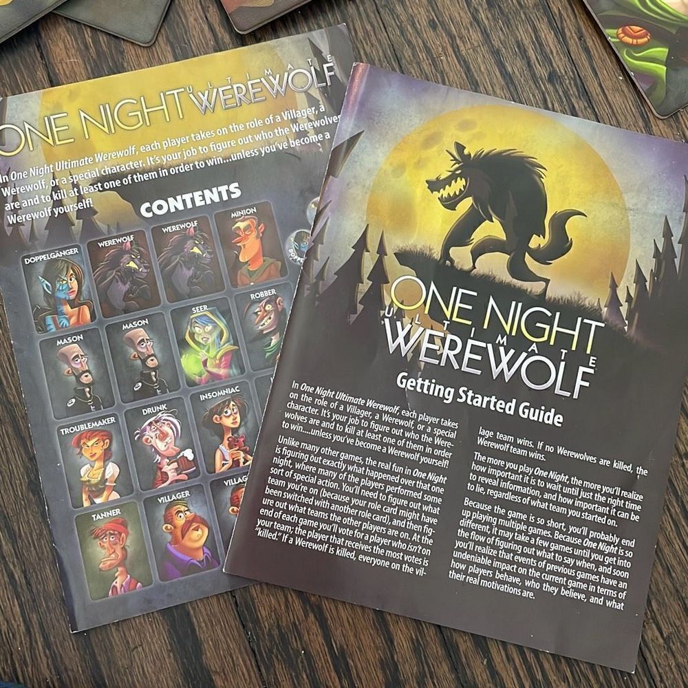 One Night Ultimate Werewolf Game - Picture 5 of 7